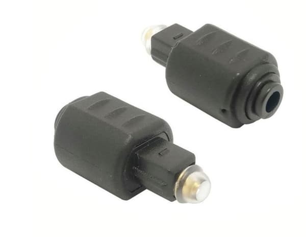 5 stk. Mini 3,5 mm Jack til optisk han til hun Toslink-forbindelse