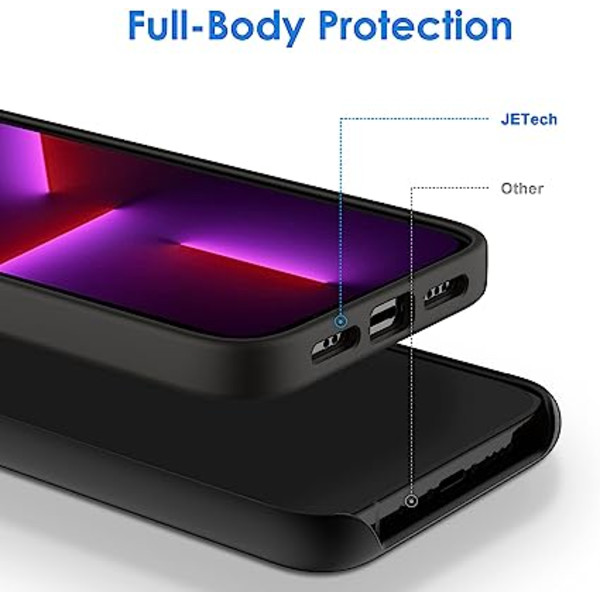 Fodral för iPhone 13 Pro 6.1\" med mjukt foder av fibertyg