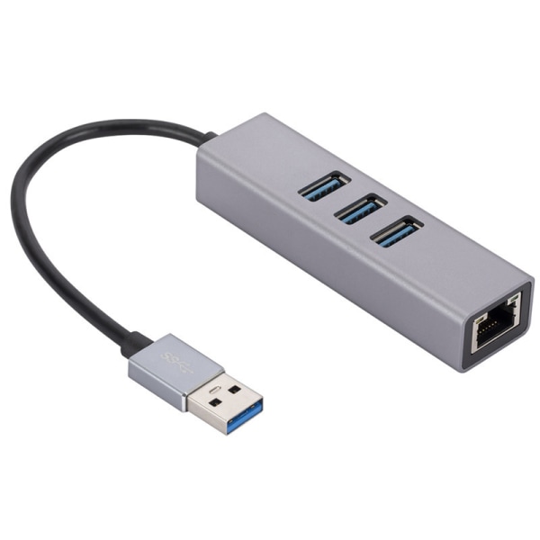 USB-nettverkskortutvidelse 3.0 til gigabit RJ45 HUB-nettverkskabel