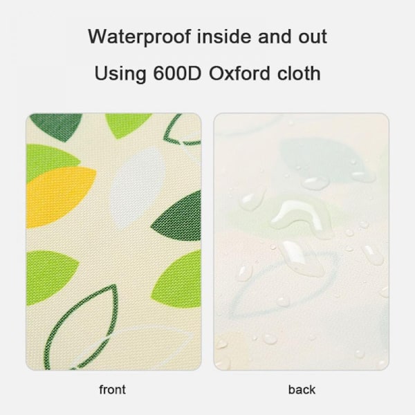 Vedenpitävä taitettava uudelleenkäytettävä ostoskassi Color10