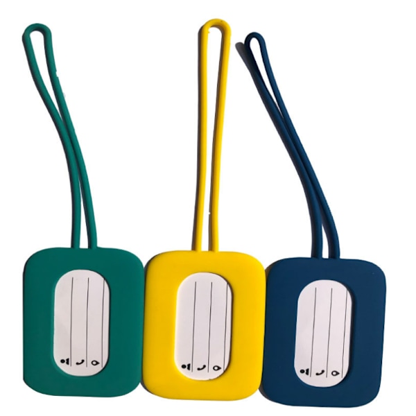 5 stk Kuffert Bagasjelapp Trolley Boarding Kuffert ID-lapp Bagga