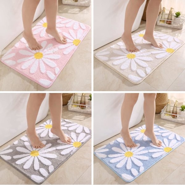 Badrumsmatta halkfri 40*60cm