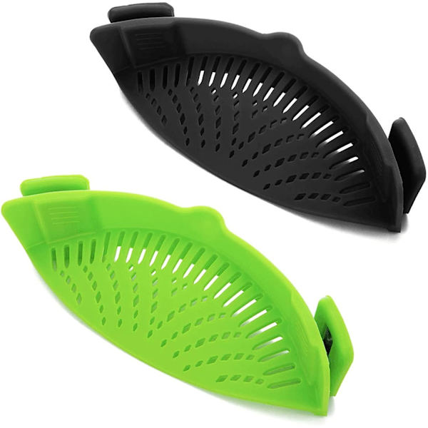 2-delt klipsbar sil, sil for pasta, kjøtt, grønnsaker,