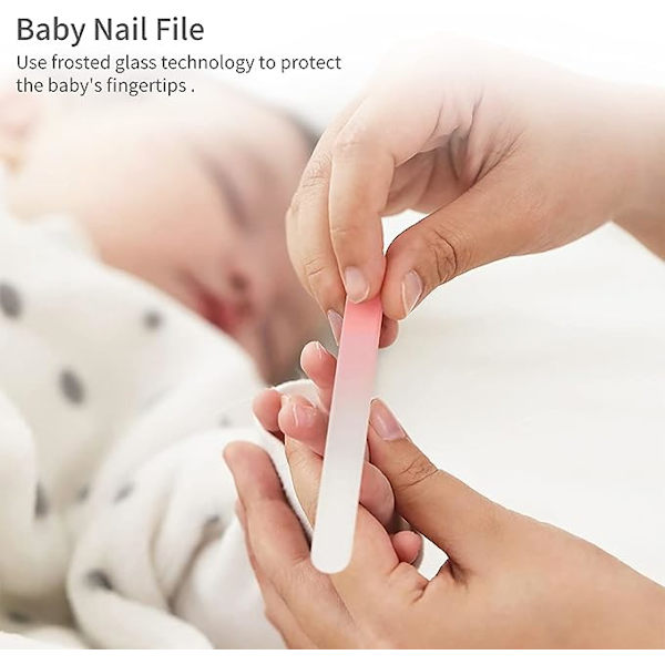 Baby nagelklippare kit, 5 i 1 baby nagelkit med baby nagelklippare