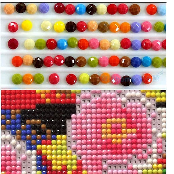 DIY lilla svane blomst diamantmaleri, multi størrelse 100*45cm