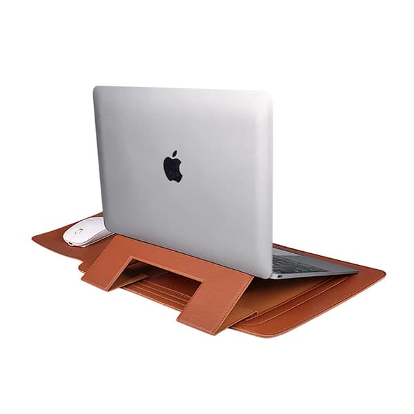 Apple multifunksjonell datamaskinveske med stativ - Gul 13.3 inch