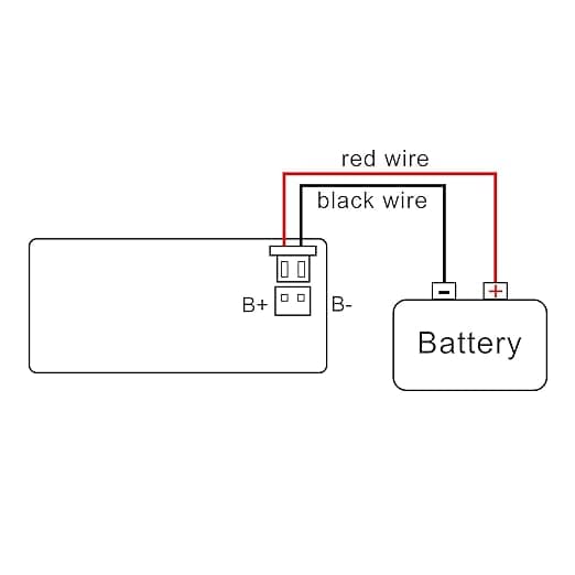 Multifunksjonell 10-100V LCD batterikapasitet voltmeter med temperatur