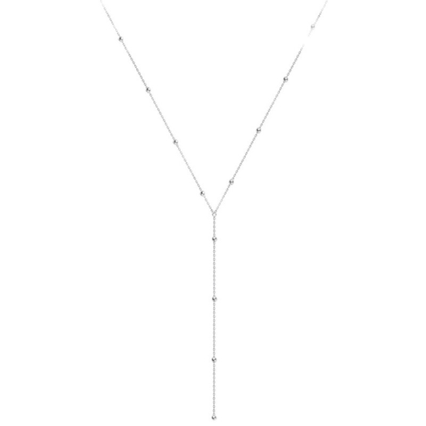 Äkta eller pläterat geometriskt halsband ny stil enkel nyckelben c