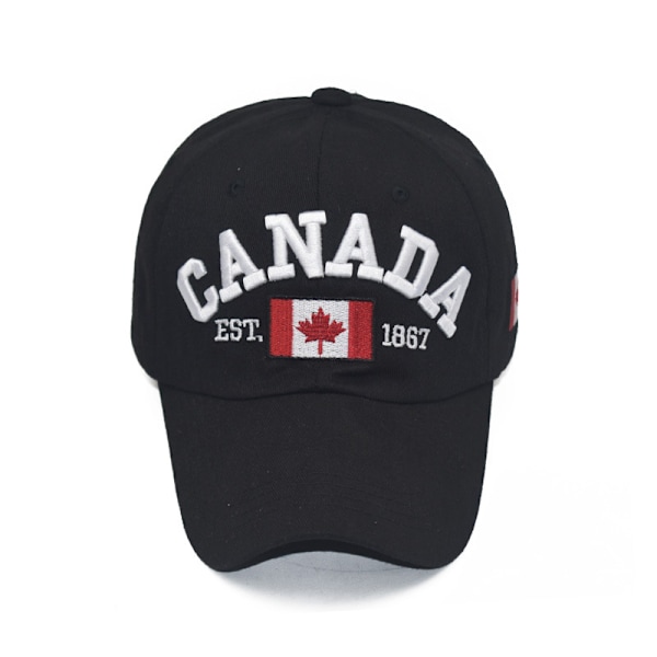 Alphabet CANADA baseball-lippis miehille ja naisille CANADA monipuolinen