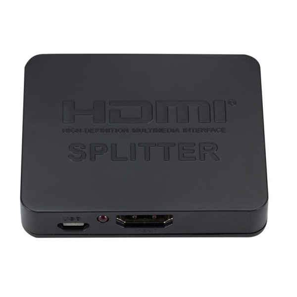 Mini HDMI Splitter En i to 1 i 2 ut HDMI Switcher 4K HD Vid