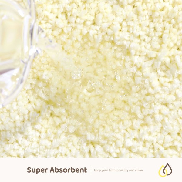 Toast baderomsmatte sklisikker myk vannabsorberende mikrofiber Mach