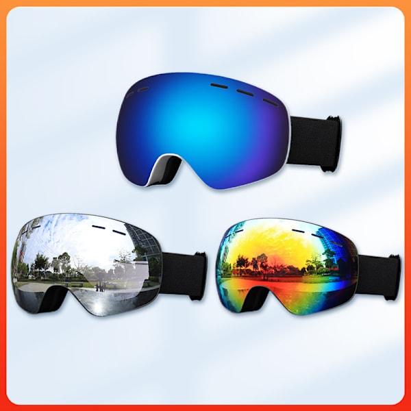 Skibriller HD-syn utendørs skibriller rammeløse skibriller