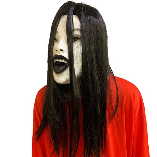 Halloween spöke mask skräck djävul läskig rolig maskerad show la