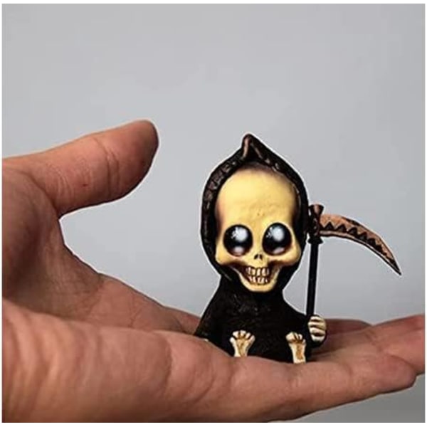 3 kpl Kuoleman enkeli -koristetta Halloween-koristeluun Vauva Reaper -patsas
