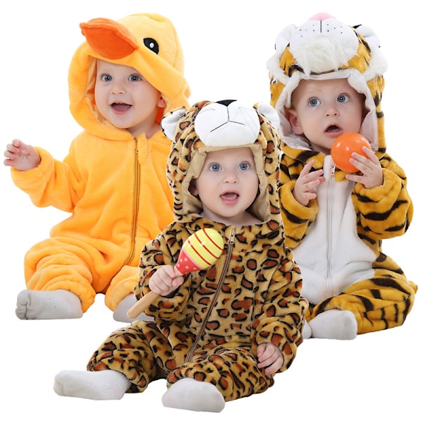 Barn & Spädbarn Zebra Overall (70-120cm) 70 (height 56-66cm)