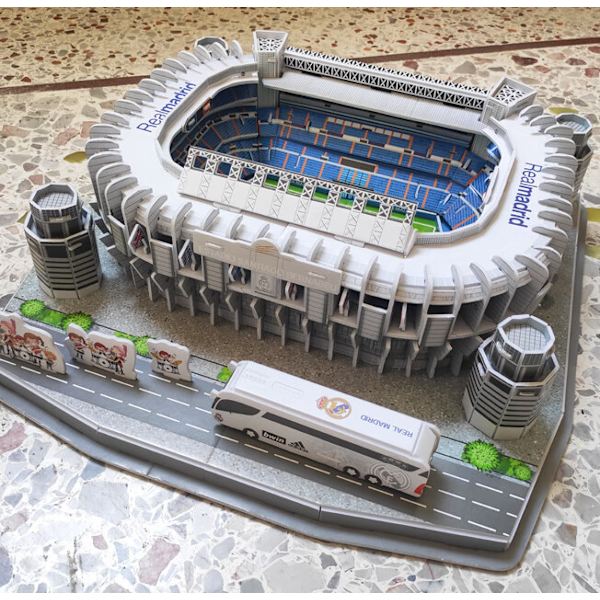 3D-puslespil VM i fodboldstadion - Old Trafford Stadium (Man