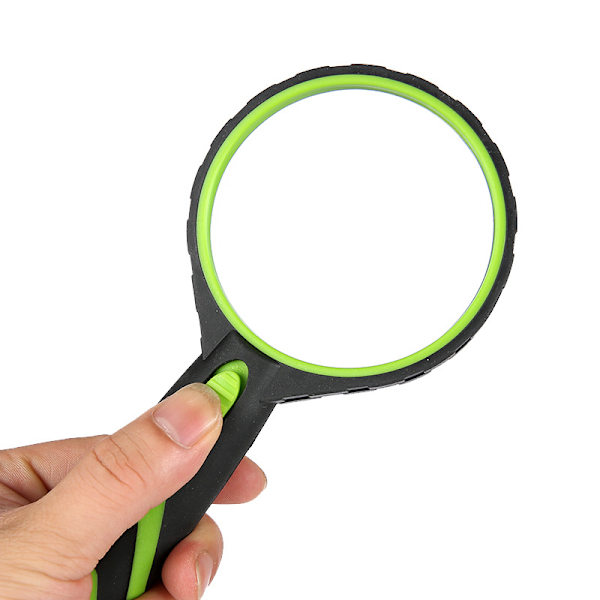 1 suurennuslasi valolla, lapsille 10x suurennuslasit 75mm
