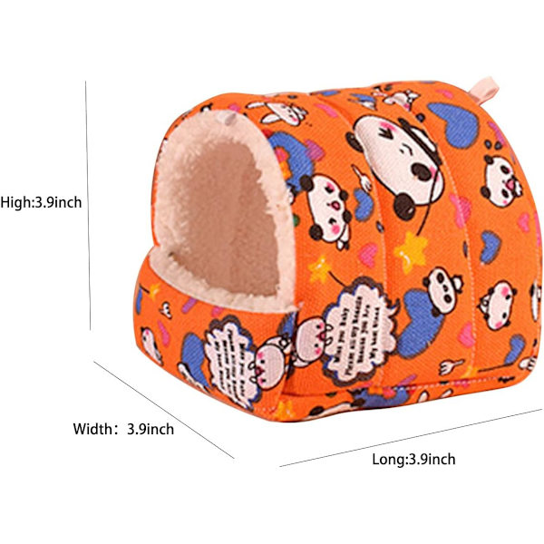 Mini Hamster Bed Hideout Protection Hängmatta Liten Husdjurssäng Gerbil