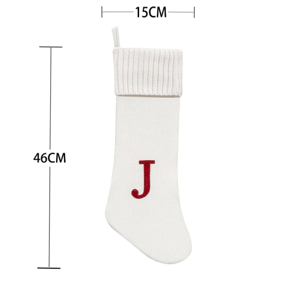 Stickade ylle hängande presentpåsar juldekorationer jul S