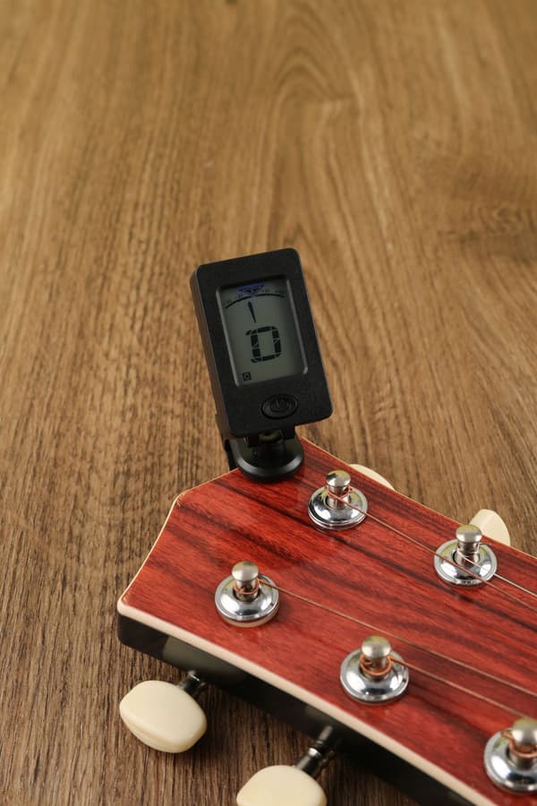 Gitarrstämmare - Svart 1pc Clip-on Tuner - Svart Tuner