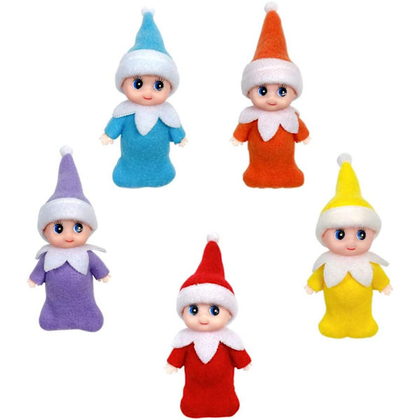 Elf-tarvikkeet Vauva, Pieni Joulu Elf Tyttö ja Poika Vauvanukke