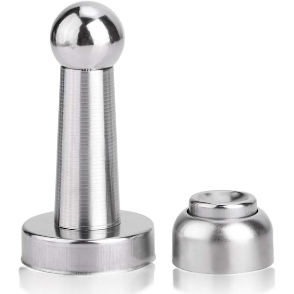 Magnetisk dørstopper, rustfritt stål magnetisk dørstopper, han