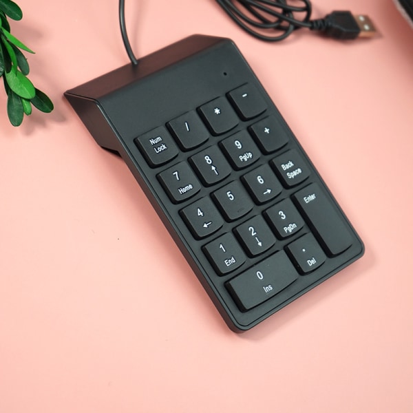 USB numerisk tastatur - Numeriske tastaturer Mini bærbar numerisk tastatur