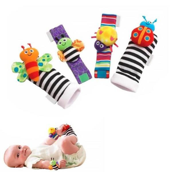 Hocet Toys vauvansukat 3-6 - 12 kuukautta tytölle ja pojalle oppimislelu Pac