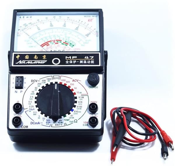 Elektrisk multimeter AC DC tester voltmeter amperemeter ohmmeter Mu
