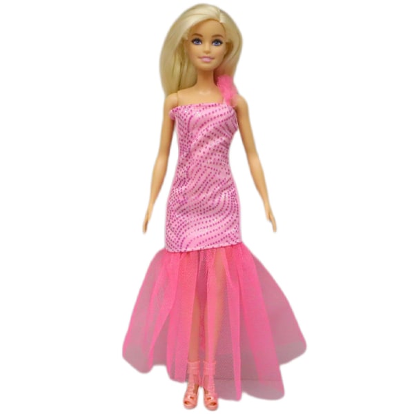 8 stk 30cm Barbie prinsessekjoler mote sett