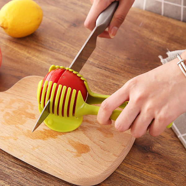Kök hand multifunktionell apelsin citron frukt skivare tomat toma