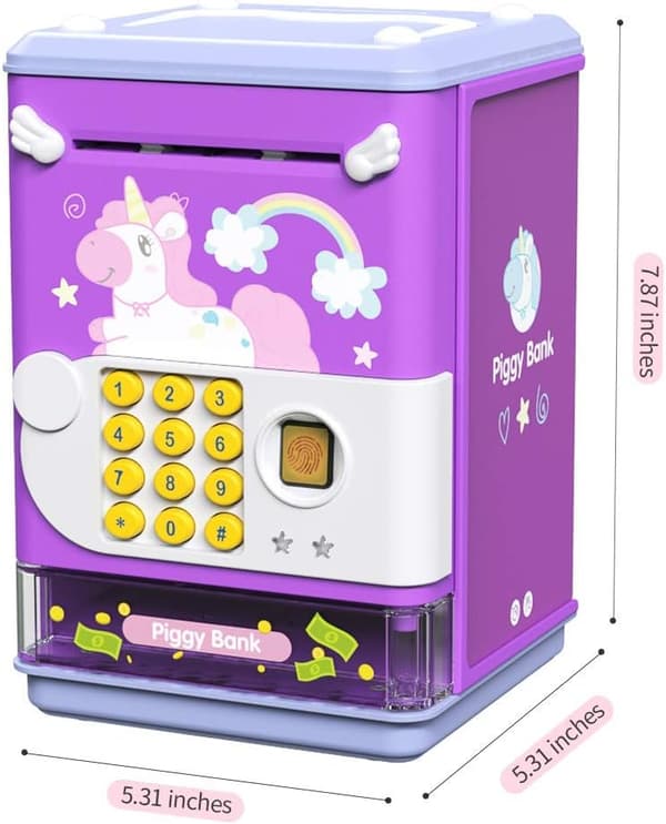 Mini elektronisk billetvendingautomat med PIN-kode og simulat