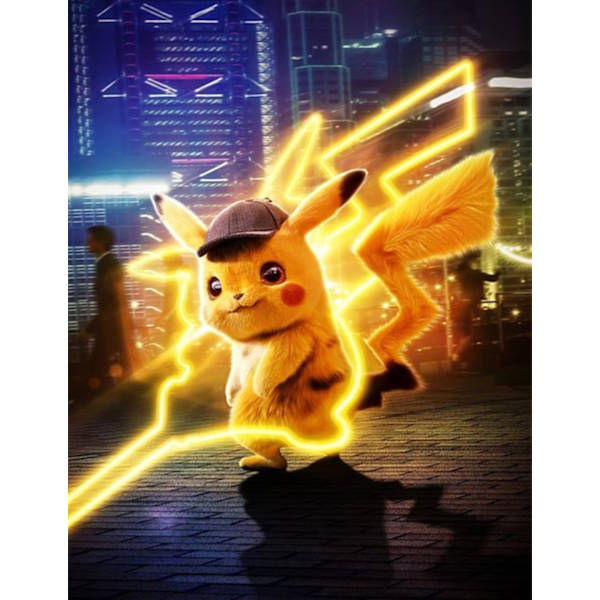 5d timanttimaalaus Pikachu DIY täysi timanttiompelu koriste