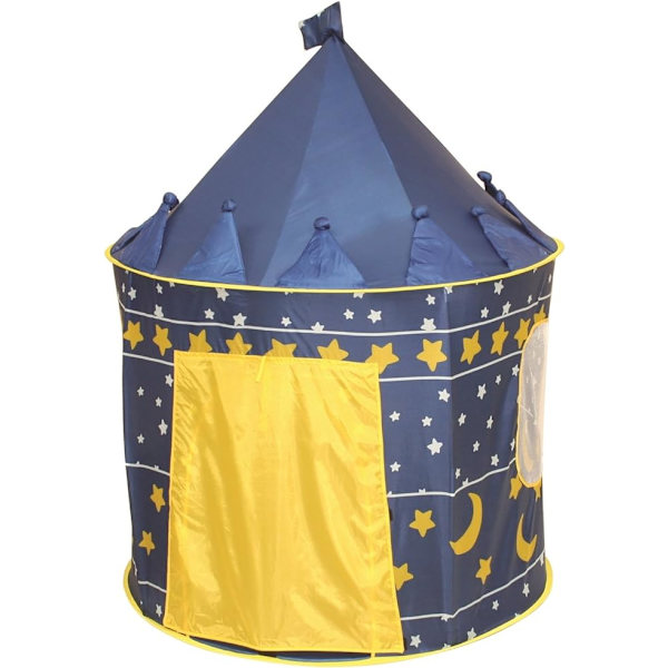 \"Mond & Sterne\" Pop-Up-lekstuga för barn - 105 x 135 cm + bärväska
