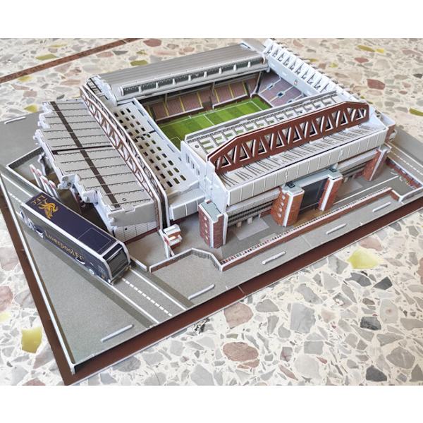 3D-puslespil VM i fodboldstadion - Old Trafford Stadium (Man
