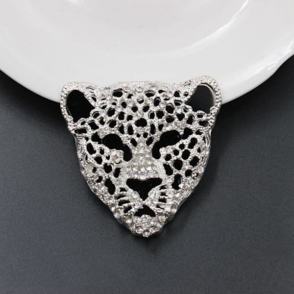 2-pack luftventilationsklämma, kristall leopard bil luftfräschare ventilklämma