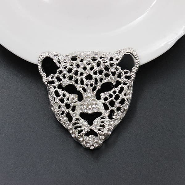 2 stk. luftventilationsklips, krystal leopard bil luftfriskere ventilationsklips