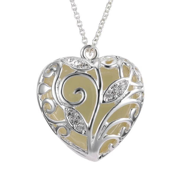 Luminous Luminous Locket -riipus kaulakoru naisille, jossa on taianomainen F