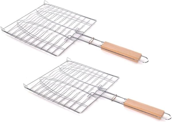 Sæt med 2 grillspidstænger til grill