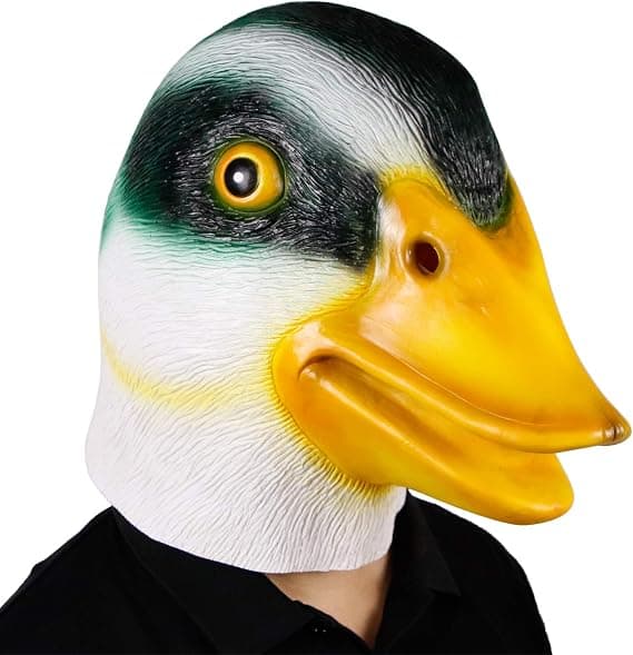 Deluxe Halloween-maske Andehode Color2