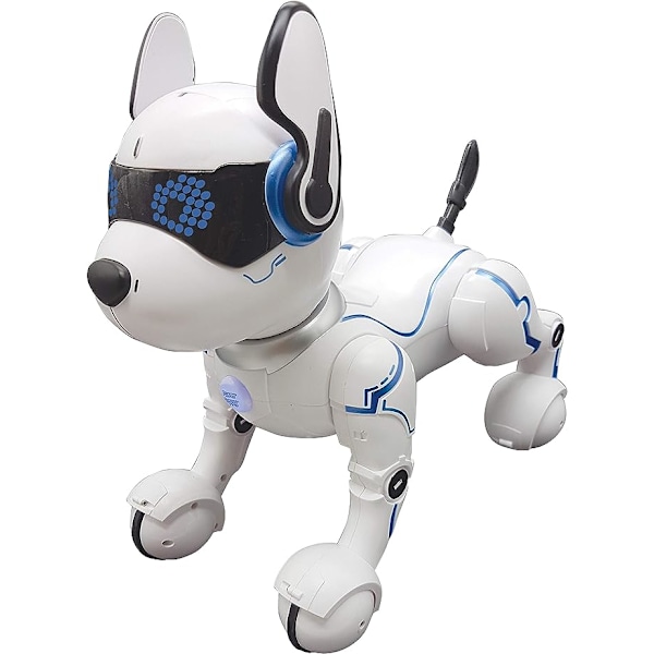 Power Puppy Smart Robot Hund Programmerbar med Fjärrkontroll, Da