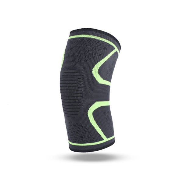 2-pakkaus polvitukia miehille ja naisille, 5 väriä Green XL