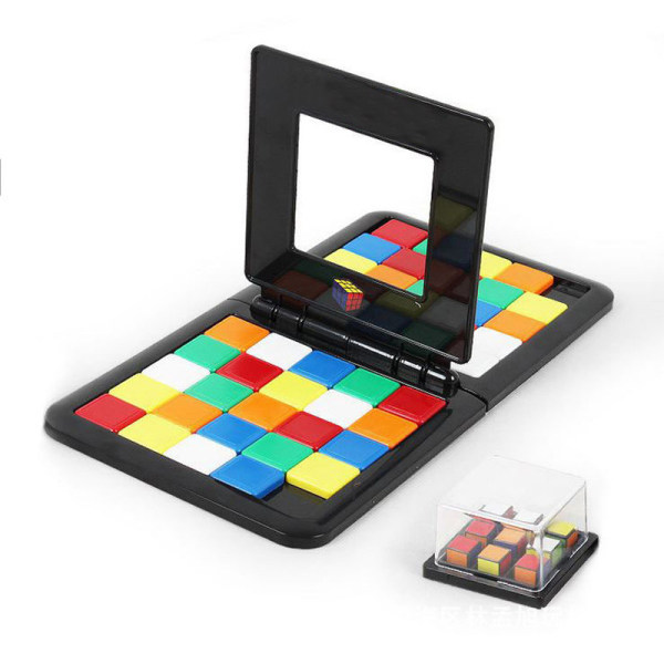 Race Travel Version - Färgglada Rubiks pusselspel - Klassiskt 3X3