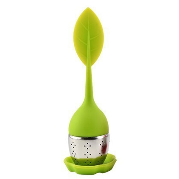 1 stk. silikone te-infuser, te-filter, te-infuser, løs blad T
