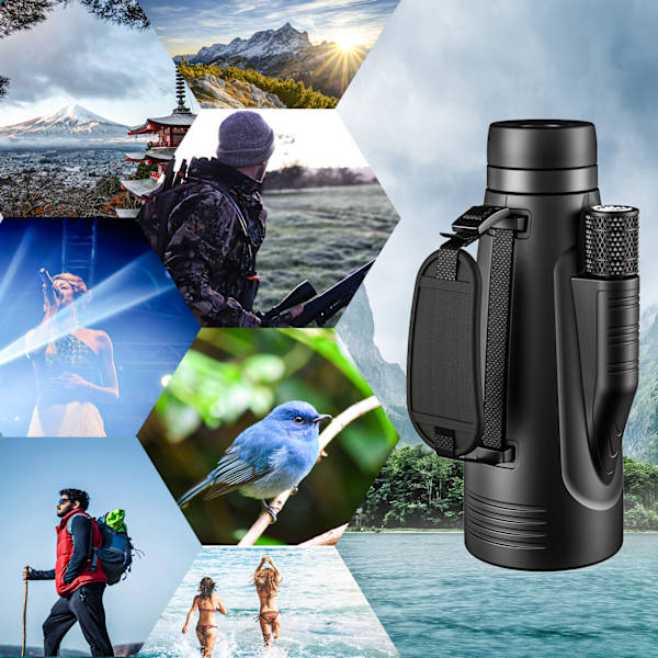 10X50 Hd Starscope Monokulær-sort