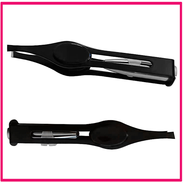 2 stycken pincetter med LED-lampor Makeup pincetter med lampor Pr