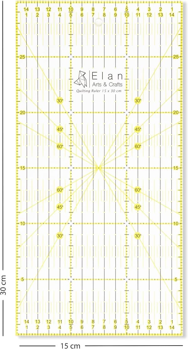 Patchworklinjal 30cm x 15 cm, sylinjal