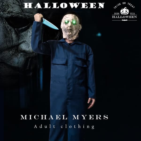 Halloween ny Meijer moonlight panic performance kostym skräck