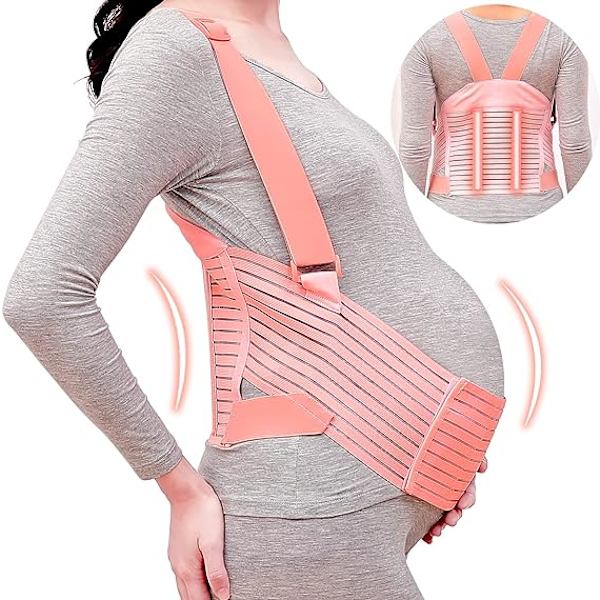 Maternity Belly Support Belt - Justerbar graviditetsbälte, lätt