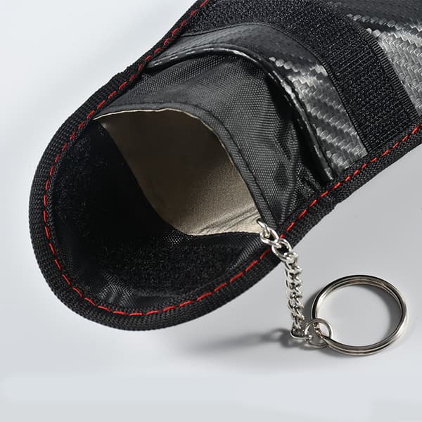 2-pack Signal Blocking Faraday Pouch Bag, Car Key Signal Protect